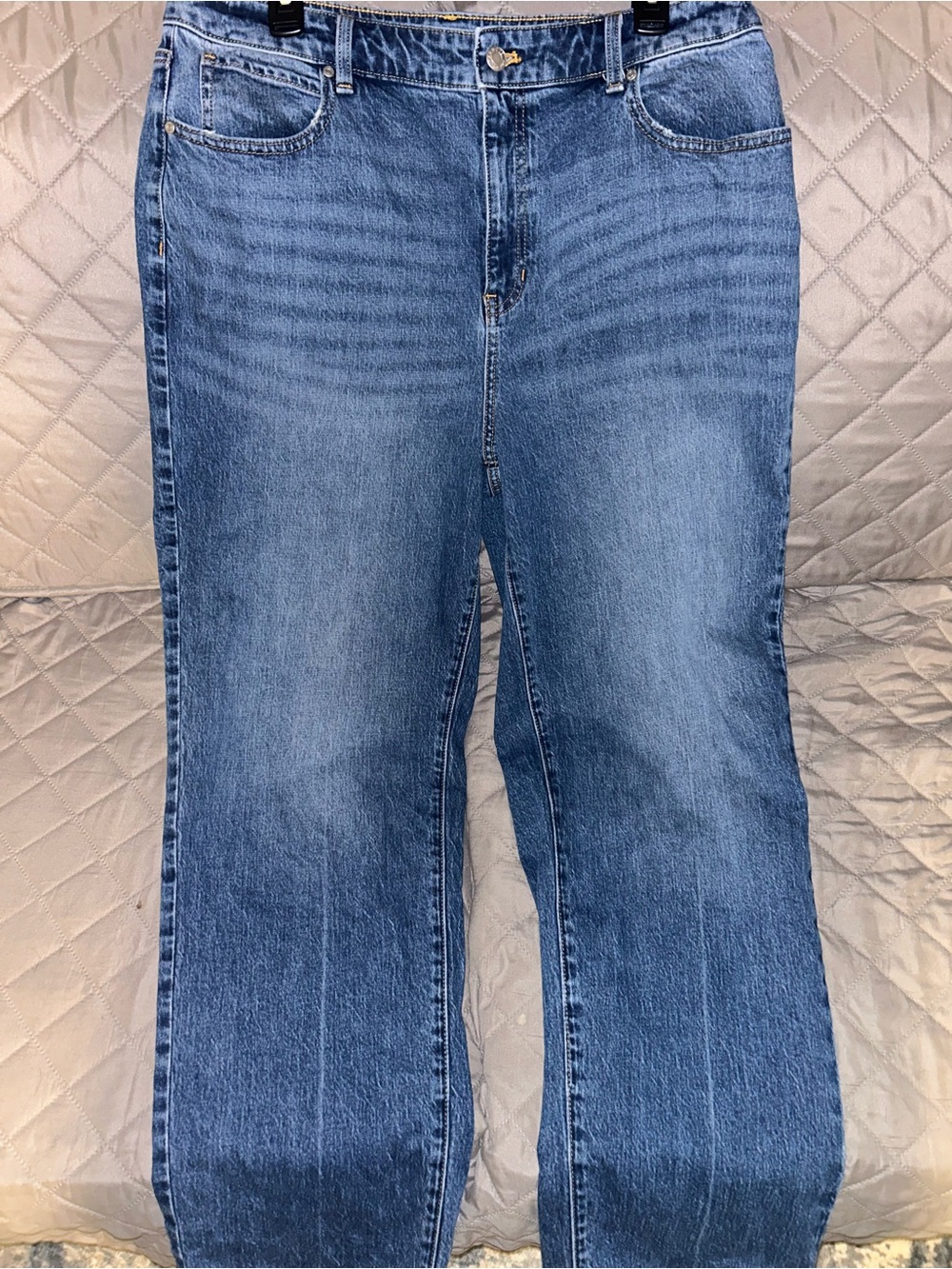 Talbots Light Blue Relaxed Straight-Leg Jeans Size 14
